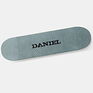 Skate Adicionar Nome ou Iniciais Cinza Verificador de Aç