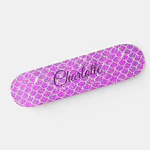 Skate Adicionar Nome ou Texto, Escalas de Sereia Mauve R