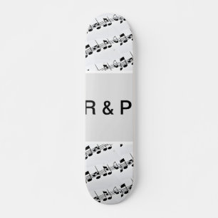 Skate Adicione o padrão de batidas de notas musicais do