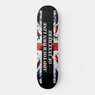 Skate Adicione seu texto ao Travesseiro decorativo de si