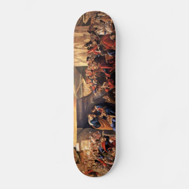 Skate Adoração dos Magi - Botticelli (Frente)