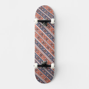 Skate Adorno ucraniano contínuo colorido fofo