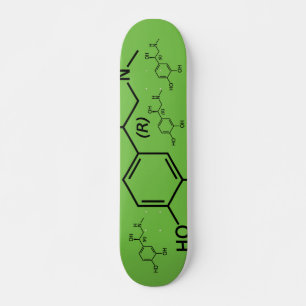 Skate Adrenalina Molécula Diagrama Químico