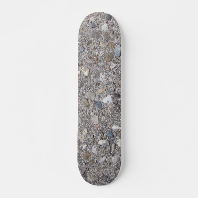 Skate Agregado exposto (impresso, não feito de concreto) (Frente)