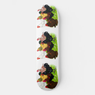 Skate Agrupamento de Enormes Roostras