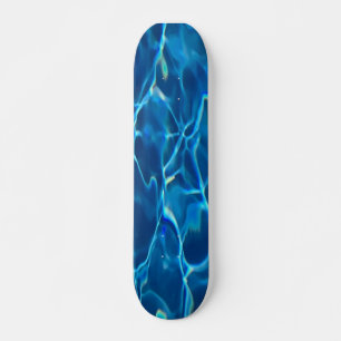 Skate Água Piscina Azul Escura
