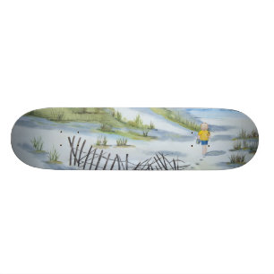 Skate Aguarela da praia