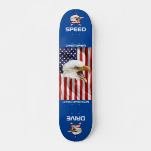 Skate Águia Rampante, A Bandeira Americana, Patriótica