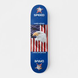 Skate Águia Respeitável, A Bandeira Americana, Patriótic