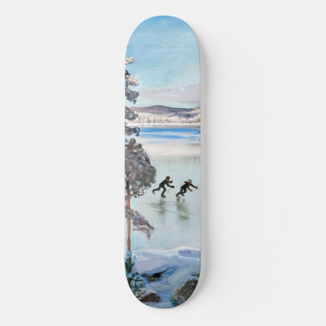 Skate Akseli Gallen-Kallela - Patinadores perto de Kalel (Frente)