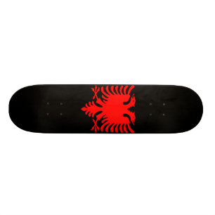Skate Albanês vermelho Eagle