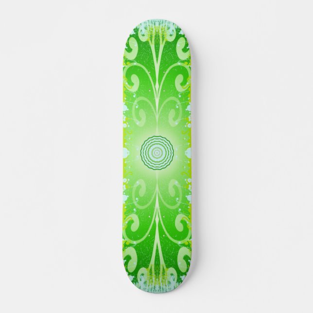Skate Além de viver verde - - personalizado (Frente)