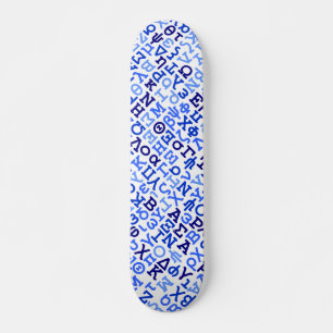 Skate Alfabeto grego