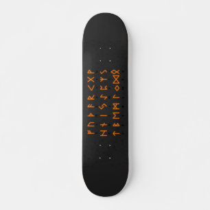Skate Alfabeto Runic Viking