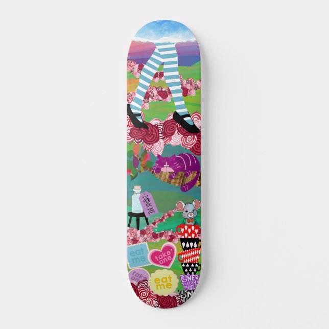 Skate Alice in Wonderland (Frente)