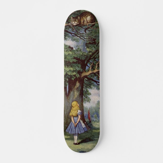 Skate Alice no país das maravilhas SkakeBoard pro (Frente)