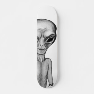 Skate Alienígena Cinza