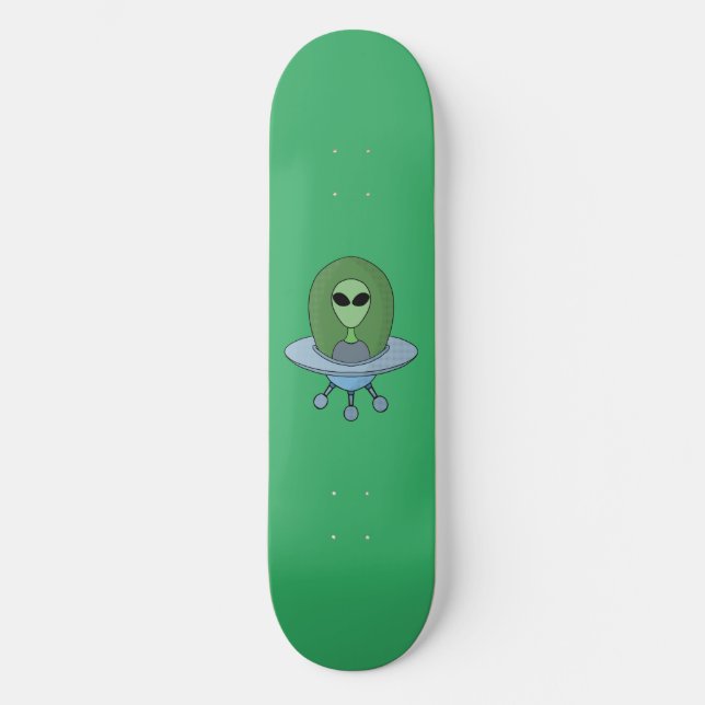 Skate Alienígena em sua nave espacial (Frente)