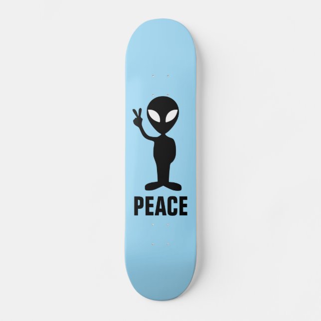 SKATE ALIENÍGENA PEACE (Frente)