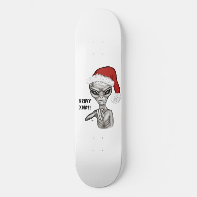 Skate Alienígena ruim, Natal pesado! (Frente)