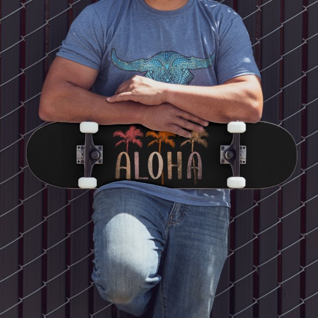 Skate Aloha Hawaii Hawaii Island Palm Beach (Ao ar livre 3)