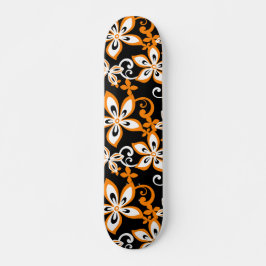 SKATE ALOHA HAWAII (PRETO/LARANJA)