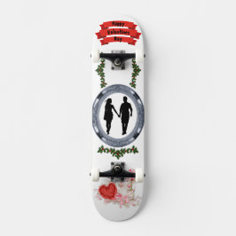 Skate Amando Você Para Sempre Romântico Artístico no Dia
