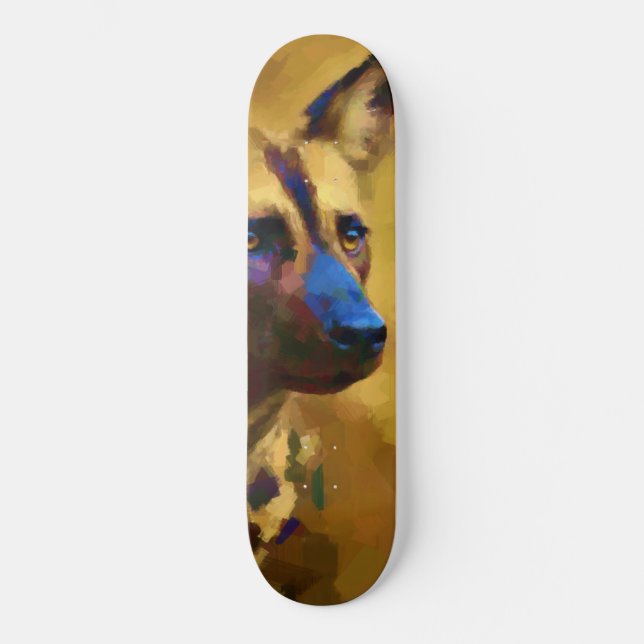 Skate Ame o Cão Selvagem Africano (Frente)