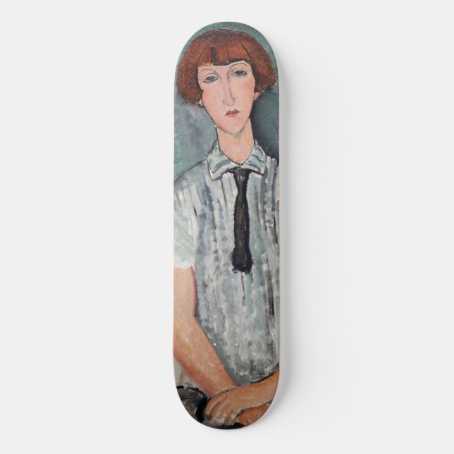 Skate Amedeo Modigliani - Menina em uma Blusa Strike (Frente)