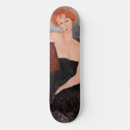 Skate Amedeo Modigliani - Vestido da Noite Ruiva