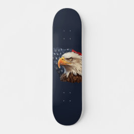 Skate American Flag Bald Eagle
