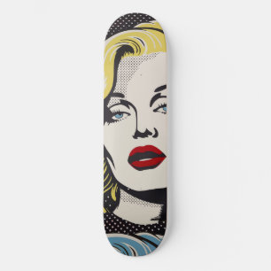 Skate American Retro Pop Art Diva