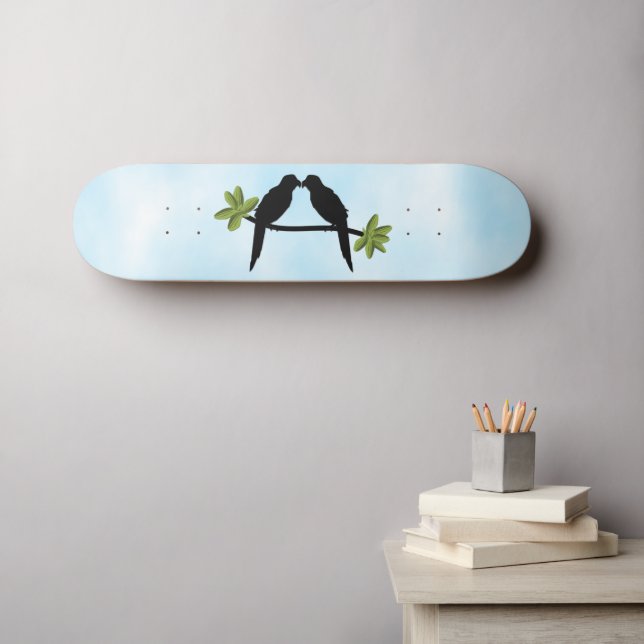 Skate Amor de Papagaio (Arte de parede (Horz))