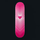 Skate Amor Rosa - Corações<br><div class="desc">Amor rosa - Escolha suas cores favoritas</div>