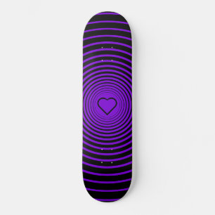 Skate Amor Roxo - Adicione suas cores