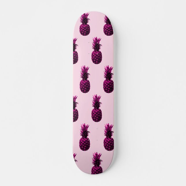 Skate Ananás Tropical Elegante (Frente)