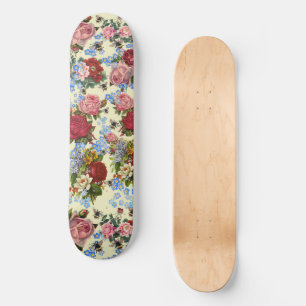 Skate Ande com Rosas, Esqueça-Me-Nots e Abelhas