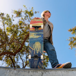 Skate Ande pelo Gritar da Expressão - Edvard Munch