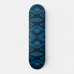 Skate Anéis e ondulações azuis