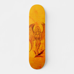 Skate Angel no estilo de tatuagem