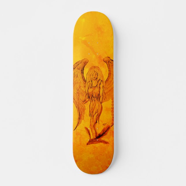 Skate Angel no estilo de tatuagem (Frente)