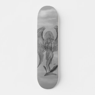 Skate Angel no estilo de tatuagem