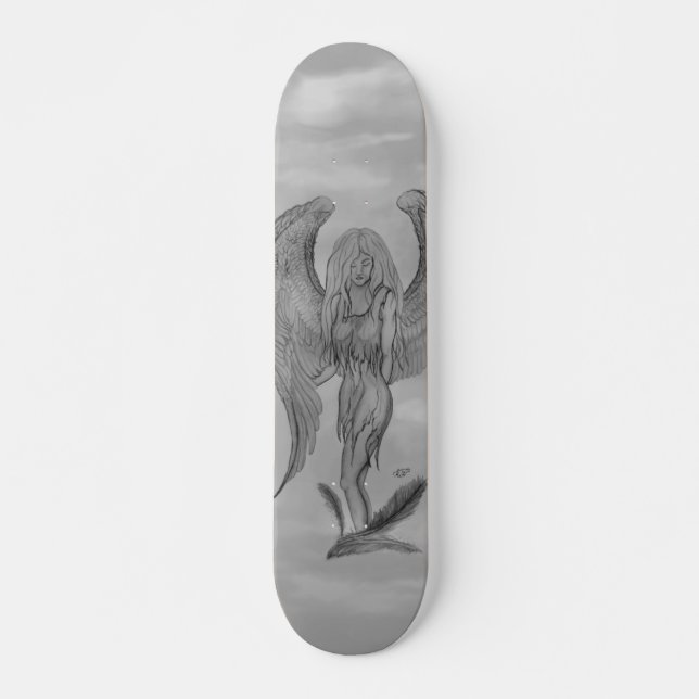 Skate Angel no estilo de tatuagem (Frente)