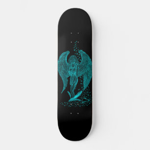 Skate Angel perdeu no Love, Design preto e verde