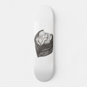 Skate Angels Kissing, Design preto e branco