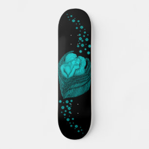 Skate Angels Kissing, Design preto e verde