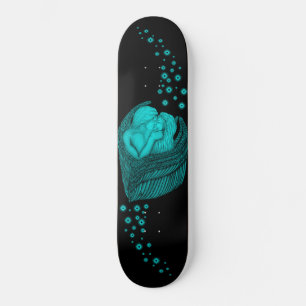 Skate Angels Kissing, Design preto e verde