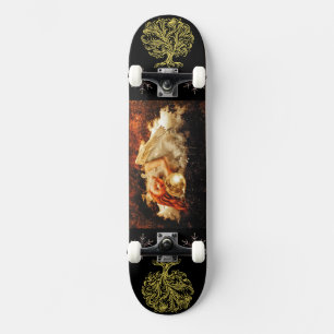 Skate Anjo adormecido entre estrelas Fantasy Art