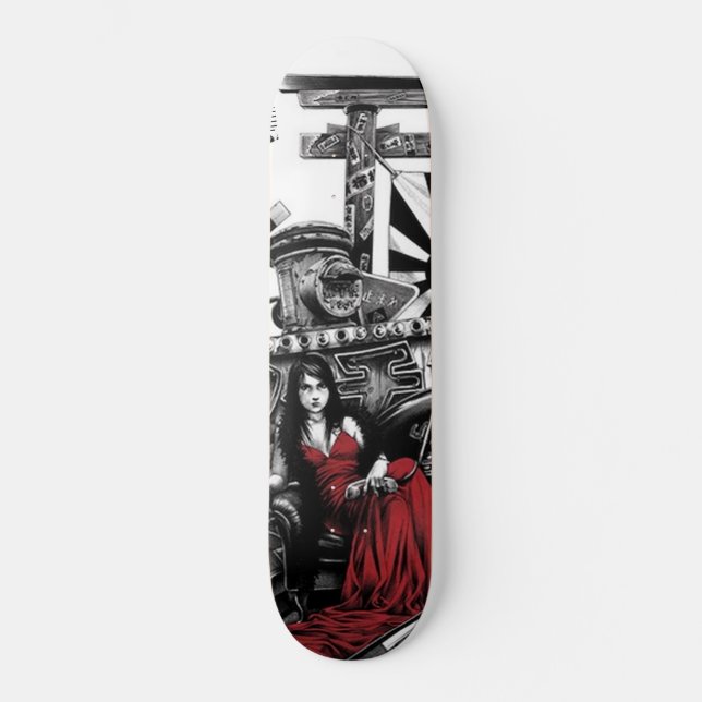 Skate Anjo Armor Guerra Deck - Trinta e Cinco (Frente)