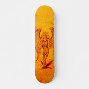 Skate Anjo, Arte Lápis em Marmor Design